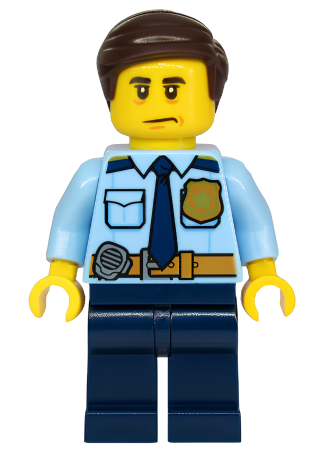 Минифигурка Lego Police - Officer Tom Bennett cty1137